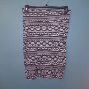 lularoe aztec pencil skirt B